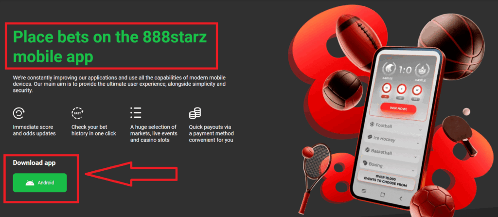 888Starz mobile program